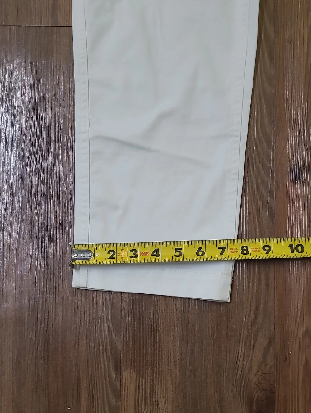 J.‎ Crew women,s's Cream Chino Pants for women,s size 10p new.